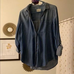 Chambray button up